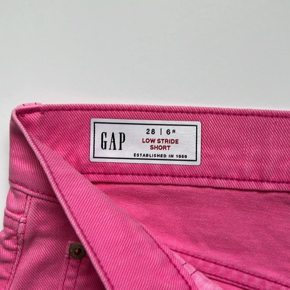 GAP Jeans Shorts Pink Color - Picture 3 of 8
